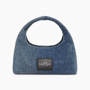 Marc Jacobs The Sack denim crystal bag